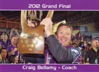 The NRL Trading Card Specialists 13 2012 NRL Grand Final Melbourne Storm - Card 30 Craig Bellamy
