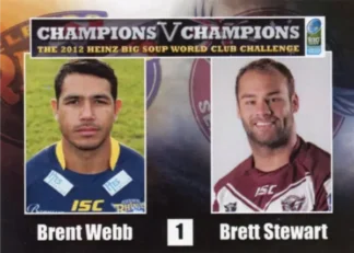 2012 World Cup Challenge - Card 01 Brent Webb & Brett Stewart