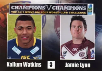 2012 World Cup Challenge - Card 03 Kallum Watkins & Jamie Lyon