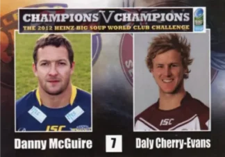 2012 World Cup Challenge - Card 07 Danny McGuire & Daly Cherry-Evans