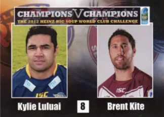 2012 World Cup Challenge - Card 08 Kylie Leuluai & Brent Kite