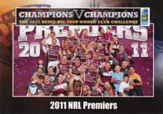 2012 World Cup Challenge - Card 21 2011 NRL Premiers