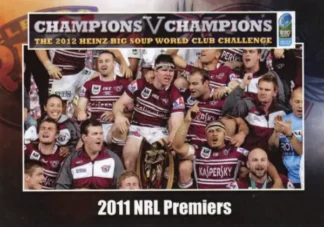 2012 World Cup Challenge - Card 22 2011 NRL Premiers
