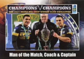 2012 World Cup Challenge - Card 32 Man of the match, Coach & Captain