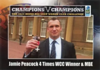 2012 World Cup Challenge - Card 36 Jamie Peacock
