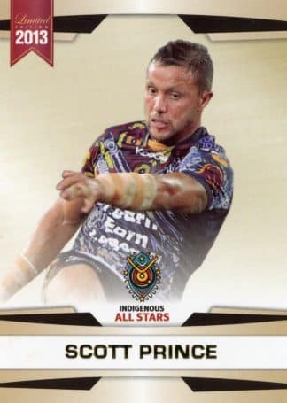 2013 NRL Limited Edition Common Card - Base 26 Scott Prince Indigenous All Stars