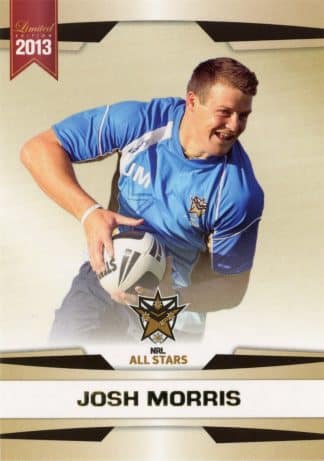 2013 NRL Limited Edition Common Card - Base 33 Josh Morris NRL All Stars