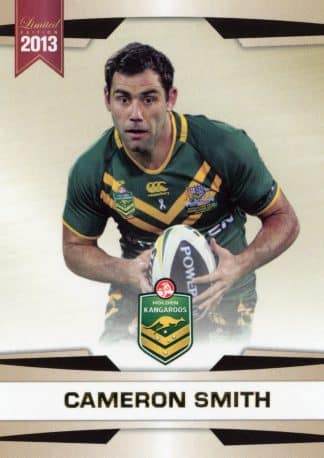 2013 NRL Limited Edition Common Card - Base 03 Cameron Smith Australia