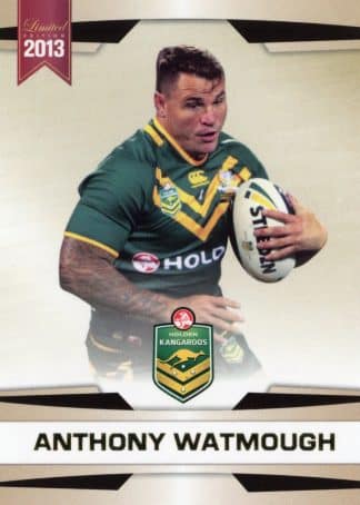 2013 NRL Limited Edition Common Card - Base 05 Anthony Watmough Australia