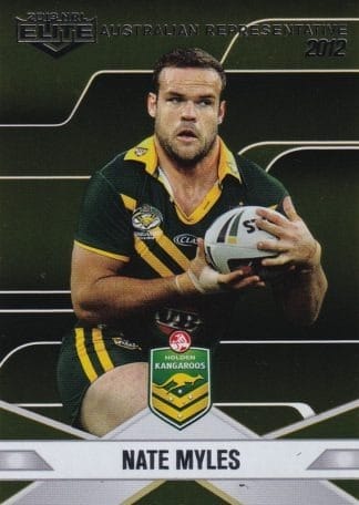 2013 NRL Elite Australian Representative - AR11 Nate Myles