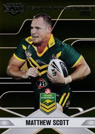2013 NRL Elite Australian Representative - AR12 Matthew Scott