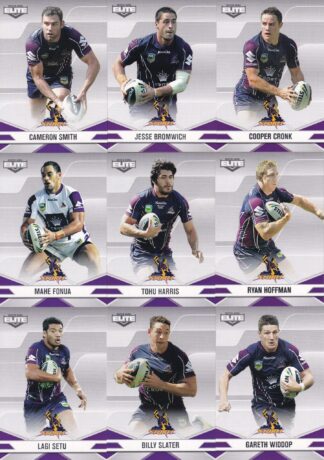 2013 NRL Elite Base Team Set - Melbourne Storm