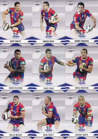 2013 NRL Elite Base Team Set - Newcastle Knights