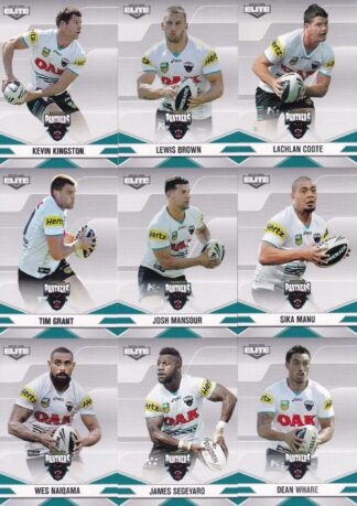 2013 NRL Elite Base Team Set - Penrith Panthers