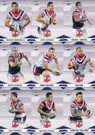2013 NRL Elite Base Team Set - Sydney Roosters