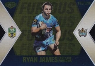 2013 NRL Elite Gold Fast & The Furious - FFS05 Ryan James & Kevin Gordon Gold Coast Titans