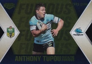 2013 NRL Elite Gold Fast & The Furious - FFS11 Anthony Tupou & Matthew Wright Cronulla Sharks