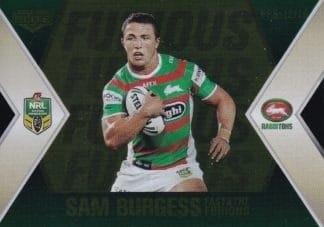 2013 NRL Elite Gold Fast & The Furious - FFS12 Sam Burgess & Nathan Merritt South Sydney Rabbitohs