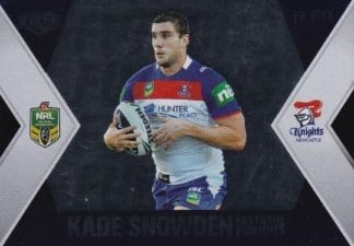 2013 NRL Elite Silver Fast & The Furious - FF08 Kade Snowden & Akuila Uate Newcastle Knights