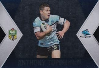 2013 NRL Elite Silver Fast & The Furious - FF11 Anthony Tupou & Matthew Wright Cronulla Sharks