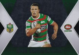 2013 NRL Elite Silver Fast & The Furious - FF12 Sam Burgess & Nathan Merritt South Sydney Rabbitohs