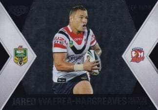 2013 NRL Elite Silver Fast & The Furious - FF14 Jared Waerea-Hargreaves & Shaun Kenny-Dowall Sydney Roosters