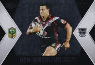 2013 NRL Elite Silver Fast & The Furious - FF15 Ben Matulino & Kevin Locke Warriors