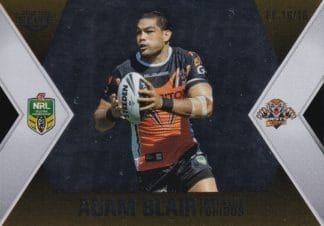 2013 NRL Elite Silver Fast & The Furious - FF16 Adam Blair & Marika Koroibete Wests Tigers