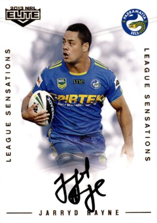 2013 NRL Elite League Sensations Signature - LS09 Jarryd Hayne Parramatta Eels