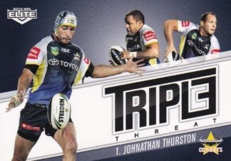 2013 NRL Elite Triple Threat - TT10 Johnathan Thurston North Qld Cowboys