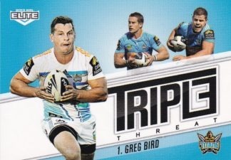 2013 NRL Elite Triple Threat - TT13 Greg Bird Gold Coast Titans