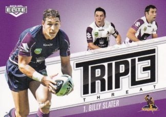 2013 NRL Elite Triple Threat - TT19 Billy Slater Melbourne Storm
