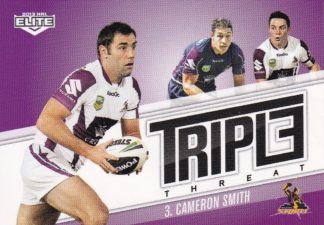 2013 NRL Elite Triple Threat - TT21 Cameron Smith Melbourne Storm