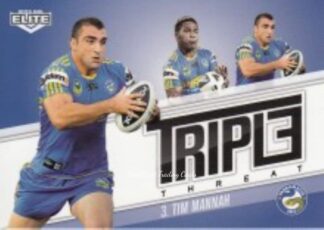 2013 NRL Elite Triple Threat - TT27 Tim Mannah Parramatta Eels