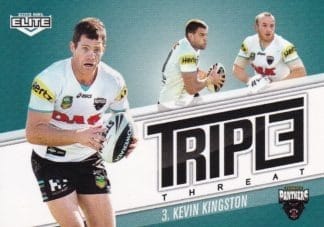 2013 NRL Elite Triple Threat - TT30 Kevin Kingston Penrith Panthers