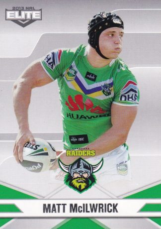 2013 NRL Elite Common Card - Base 023 Matt McIlwrick Canberra Raiders