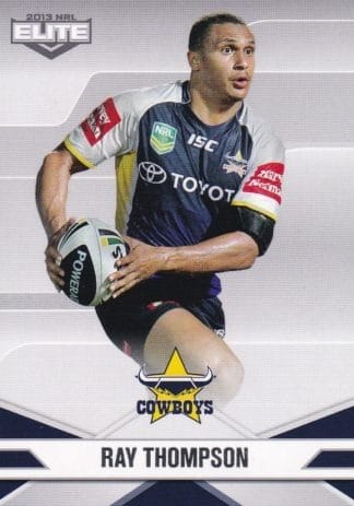 2013 NRL Elite Common Card - Base 035 Ray Thompson North Qld Cowboys