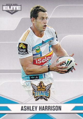 2013 NRL Elite Common Card - Base 040 Ashley Harrison Gold Coast Titans