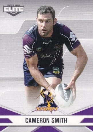 2013 NRL Elite Common Card - Base 055 Cameron Smith Melbourne Storm