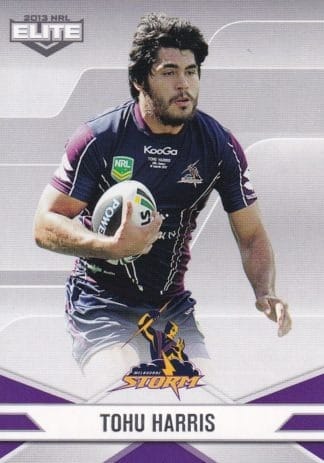 2013 NRL Elite Common Card - Base 059 Tohu Harris Melbourne Storm