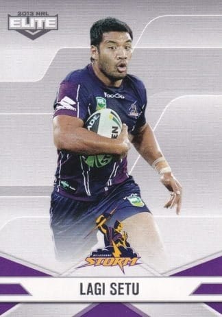 2013 NRL Elite Common Card - Base 061 Lagi Setu Melbourne Storm