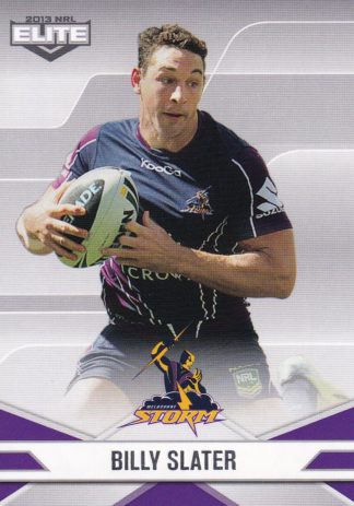 2013 NRL Elite Common Card - Base 062 Billy Slater Melbourne Storm
