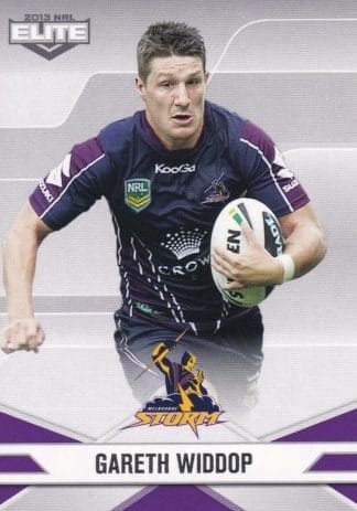 2013 NRL Elite Common Card - Base 063 Gareth Widdop Melbourne Storm