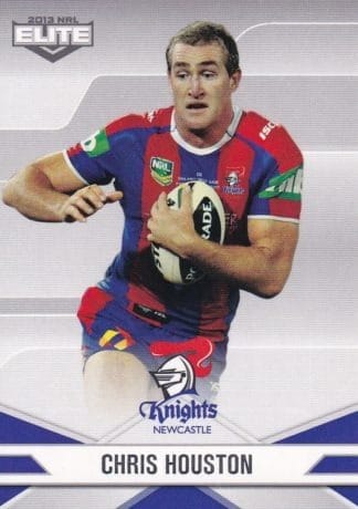 2013 NRL Elite Common Card - Base 069 Chris Houston Newcastle Knights