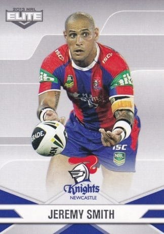 2013 NRL Elite Common Card - Base 072 Jeremy Smith Newcastle Knights