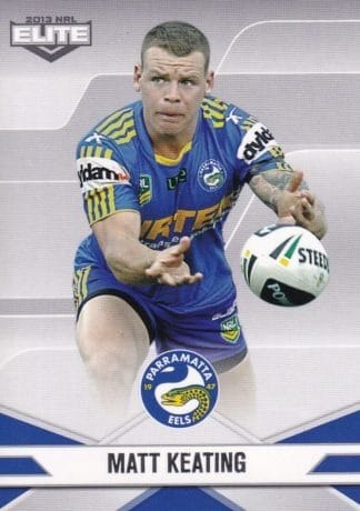 2013 NRL Elite Common Card - Base 075 Matt Keating Parramatta Eels