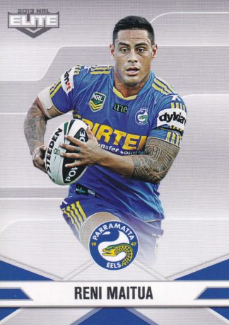 2013 NRL Elite Common Card - Base 078 Reni Maitua Parramatta Eels