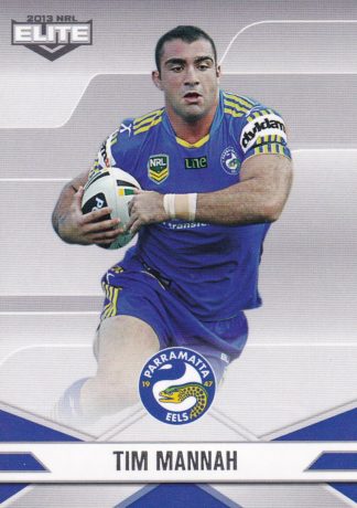 2013 NRL Elite Common Card - Base 079 Tim Mannah Parramatta Eels