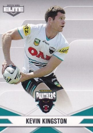 2013 NRL Elite Common Card - Base 082 Kevin Kingston Penrith Panthers