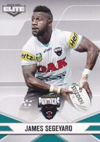 2013 NRL Elite Common Card - Base 089 James Segeyaro Penrith Panthers